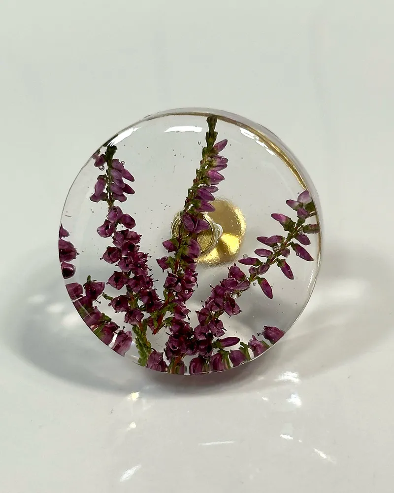 Gałka meblowa Wrzos (Calluna vulgaris)