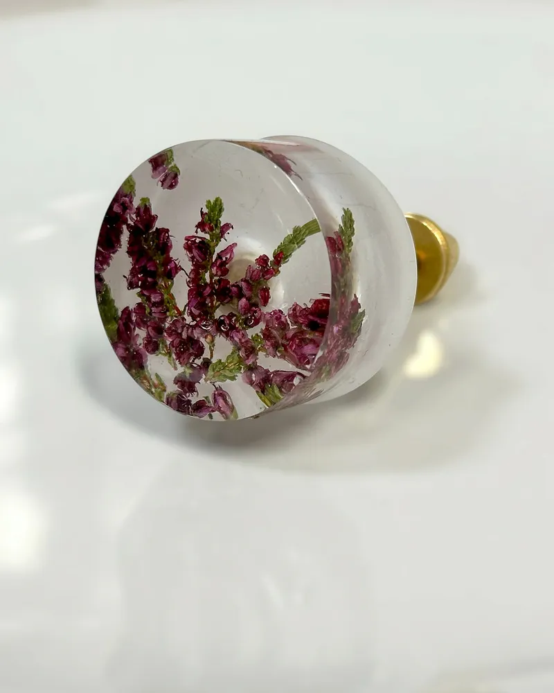 Gałka meblowa Wrzos (Calluna vulgaris)