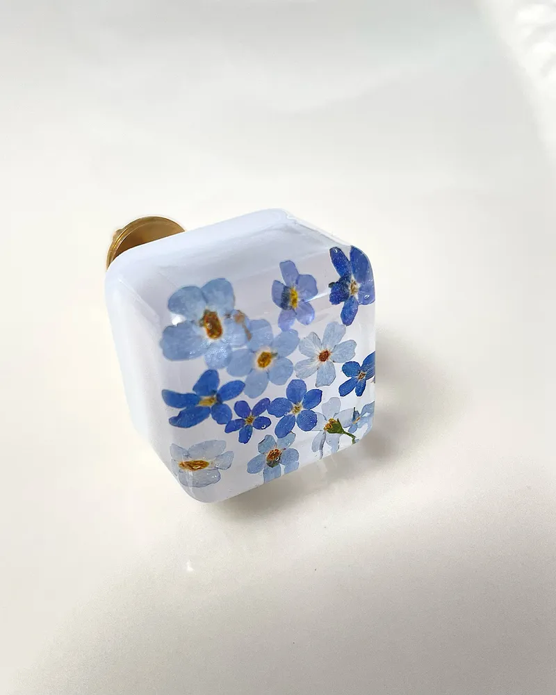 Gałka meblowa Niezapominajka (Myosotis)