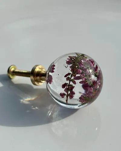 Gałka meblowa Wrzos (Calluna vulgaris)